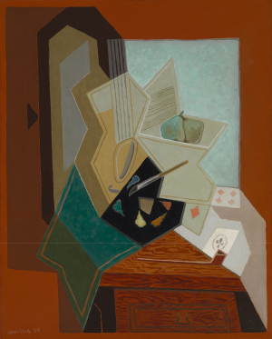 Cubism in Color, Juan Gris, The Painter’s Window, 1925, Baltimore Museum of Art, Bequest of Saidie A. May. Photography by Mitro Hood.